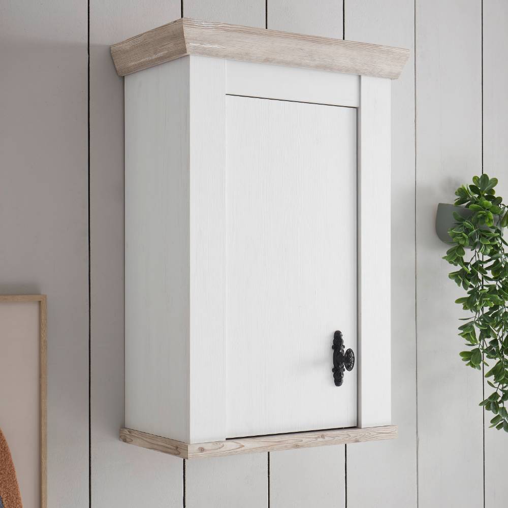 Einbauküchenzeile Flurencina im Landhausstil 191 cm breit (vierteilig)