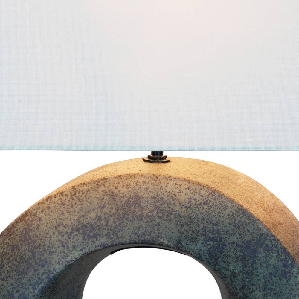 Tischleuchte Arturus aus Keramik in modernem Design