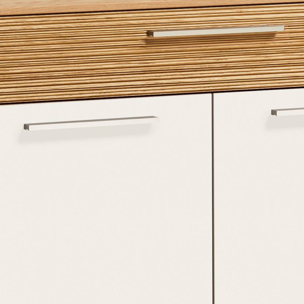 Mehrzweckschrank Bedina mit Drehtüren und einer Schublade