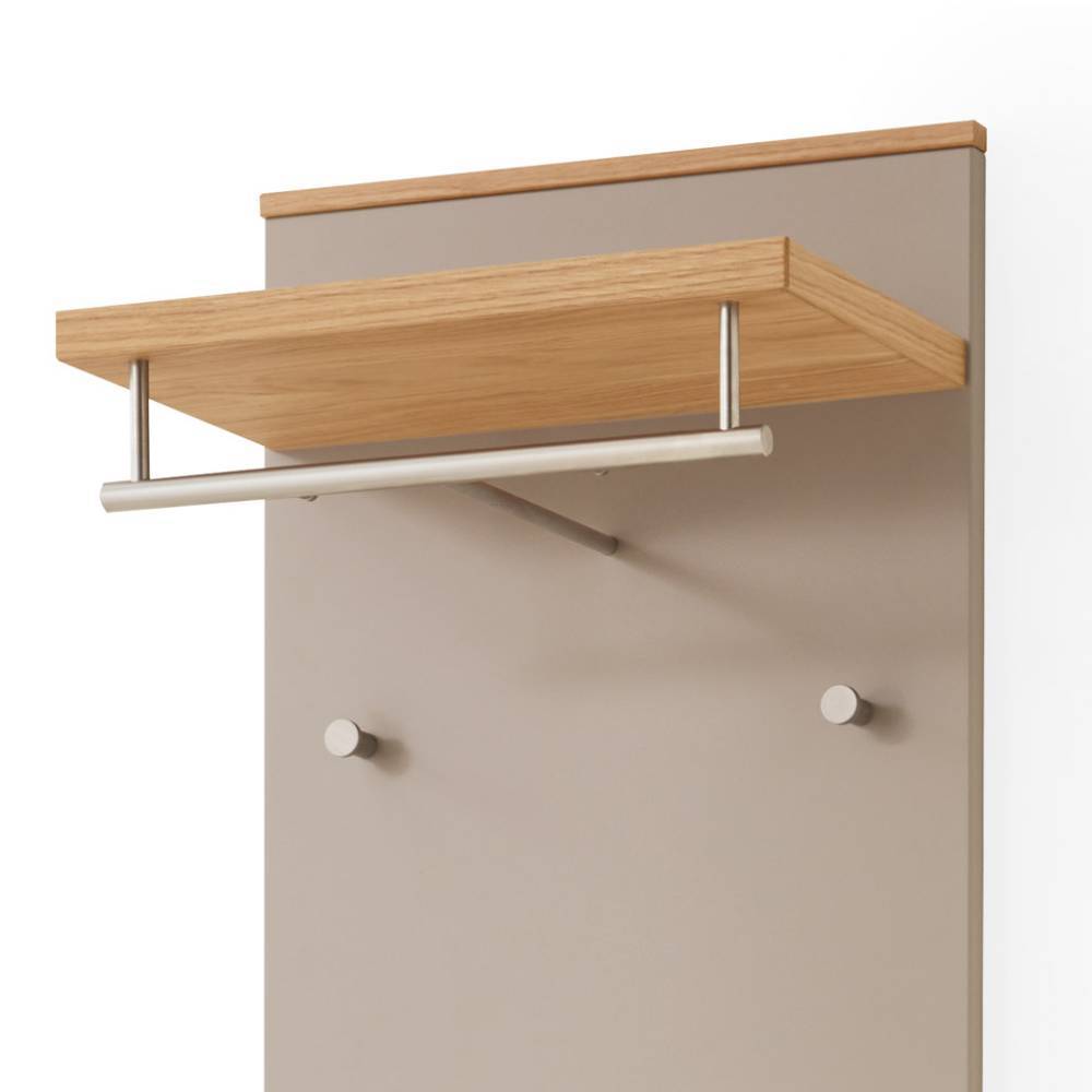 Garderobe Frasyn für die Wandmontage mit 4 Kleiderhaken