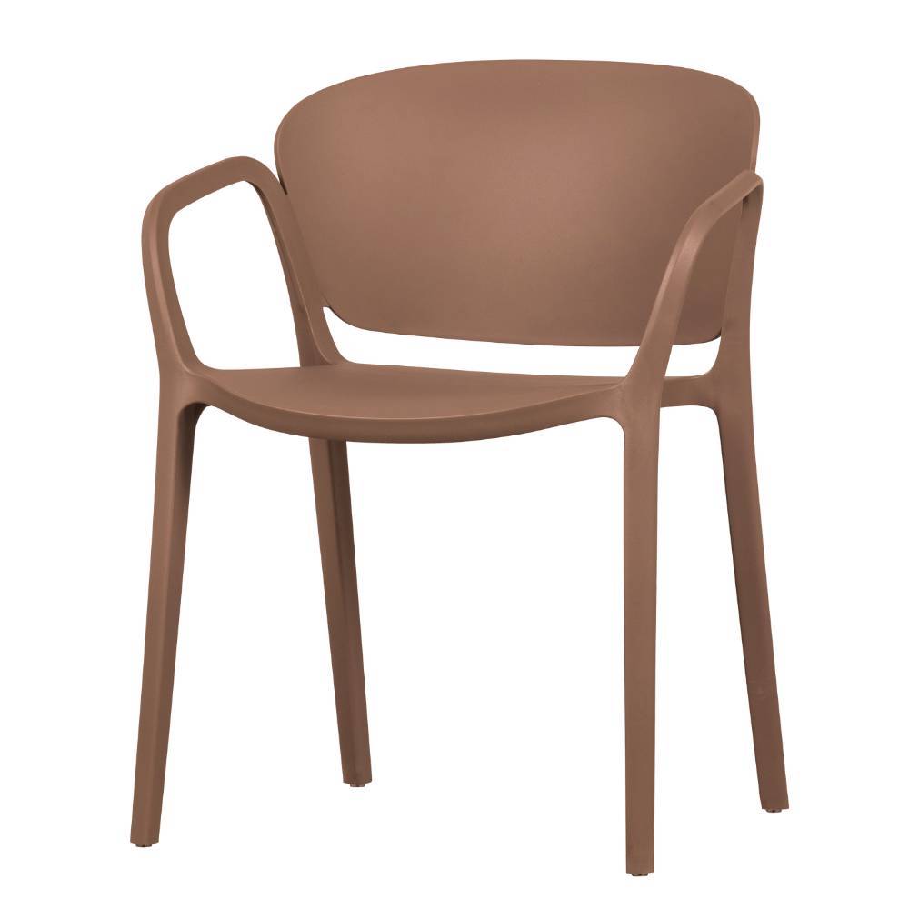 Outdoor Stühle Glamoure aus Polypropylen mit Armlehnen (2er Set)