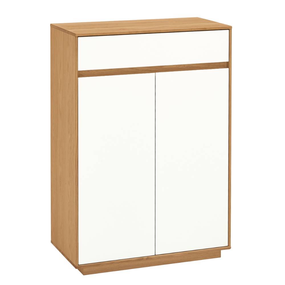 Schuhschrank Nikolas 72 cm breit mit Drehtüren