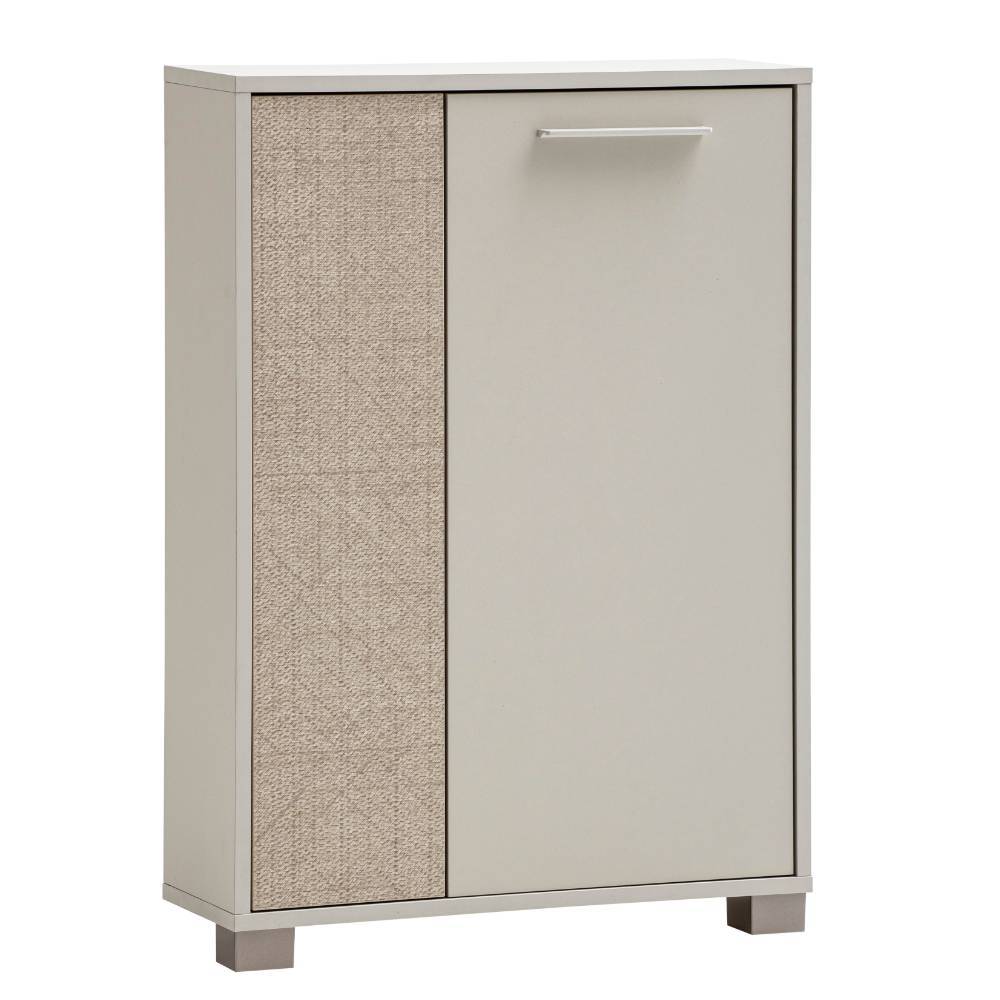 Garderobenschrank Alcarizora in Beige melaminbeschichtet