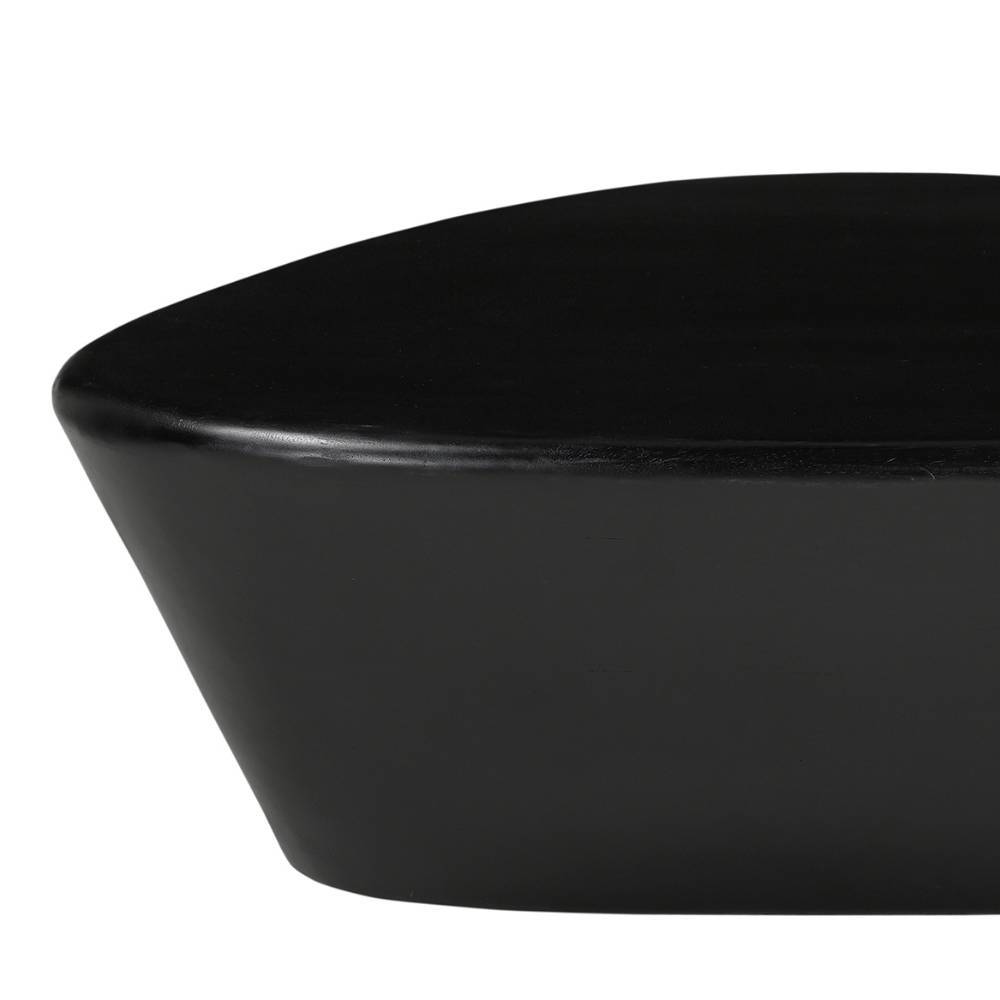 Wohnzimmertisch Mercana in Schwarz 107 cm breit