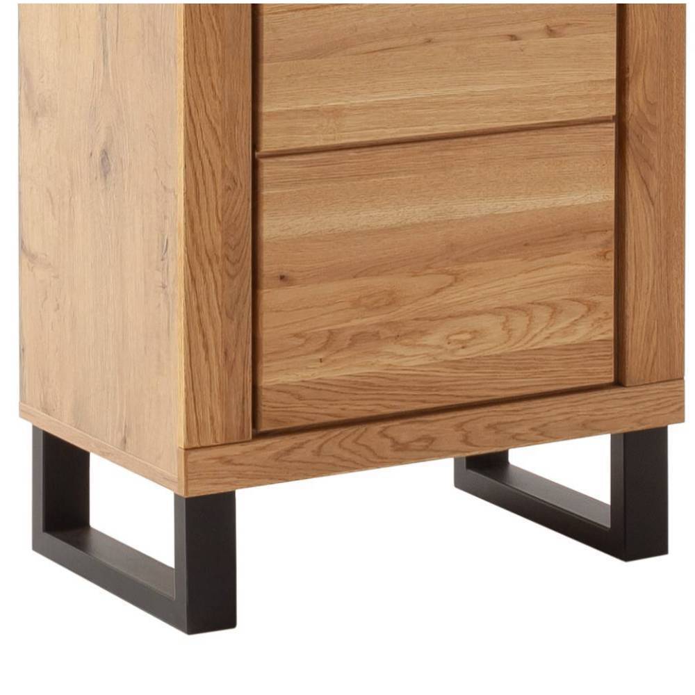Stauraumvitrine Suzana im Industry und Loft Stil 199 cm hoch