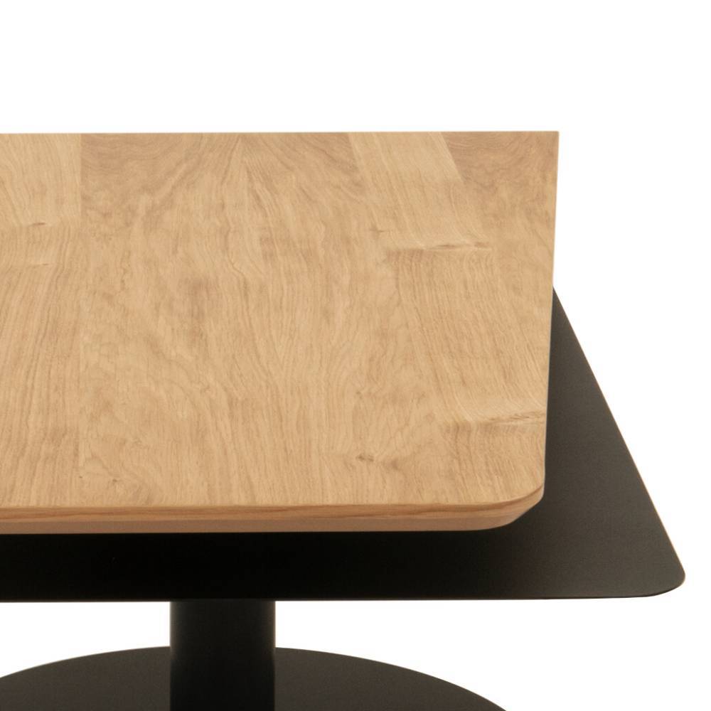 Wohnzimmer Tisch Heraklion auf Säulengestell in modernem Design