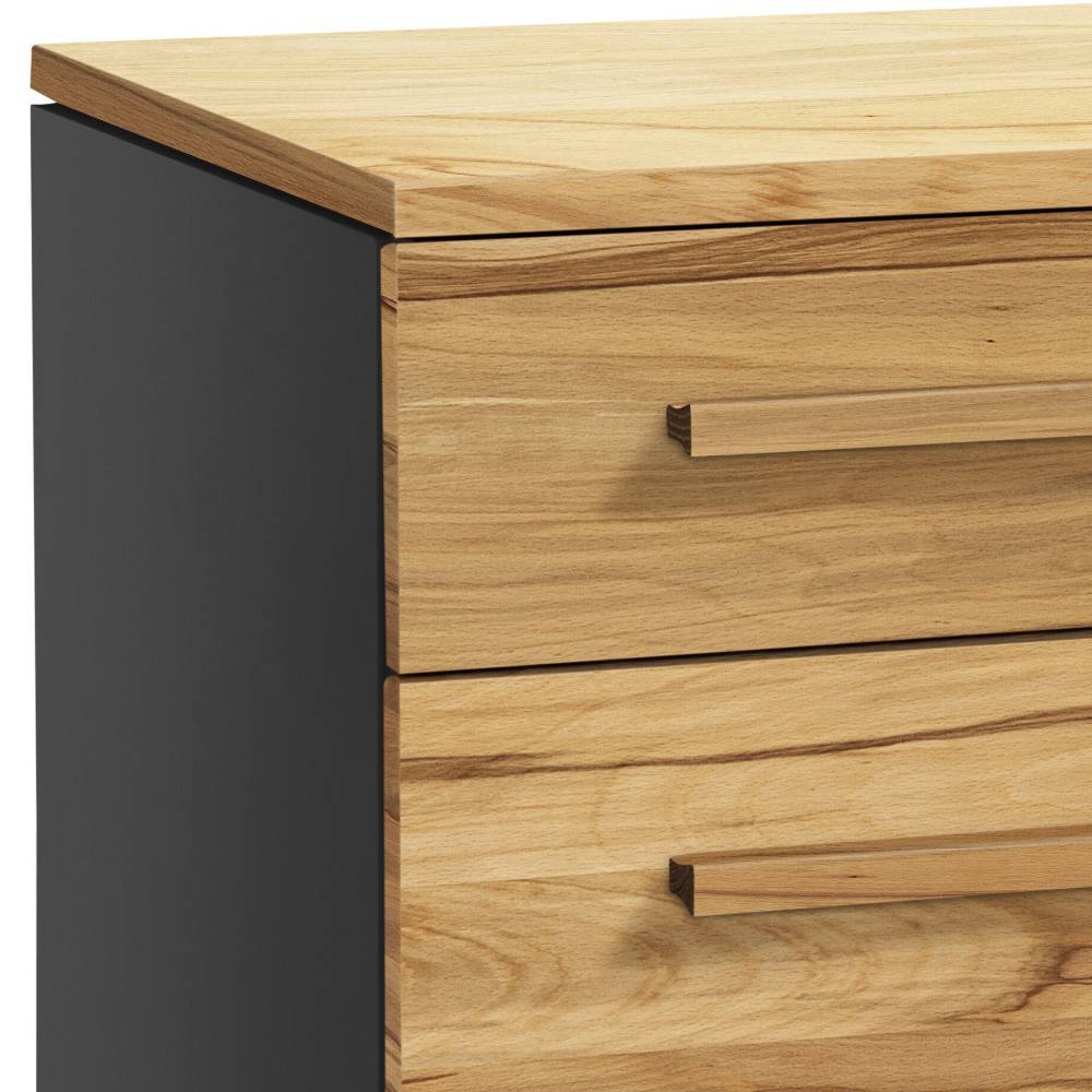 Wäschekommode Minael in modernem Design mit zwölf Schubladen
