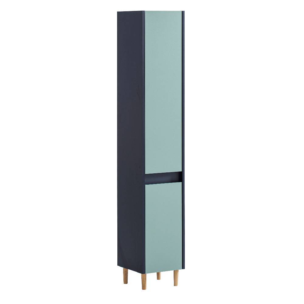 Bad Hochschrank Elliot 170 cm hoch mit Drehtüren