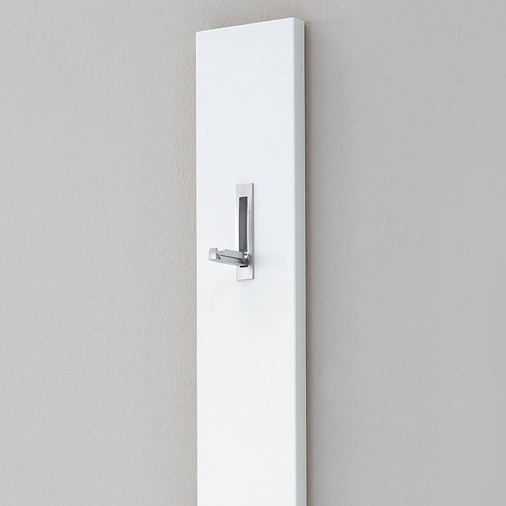 Wandgarderobe Neive mit klappbaren Haken 170 cm hoch