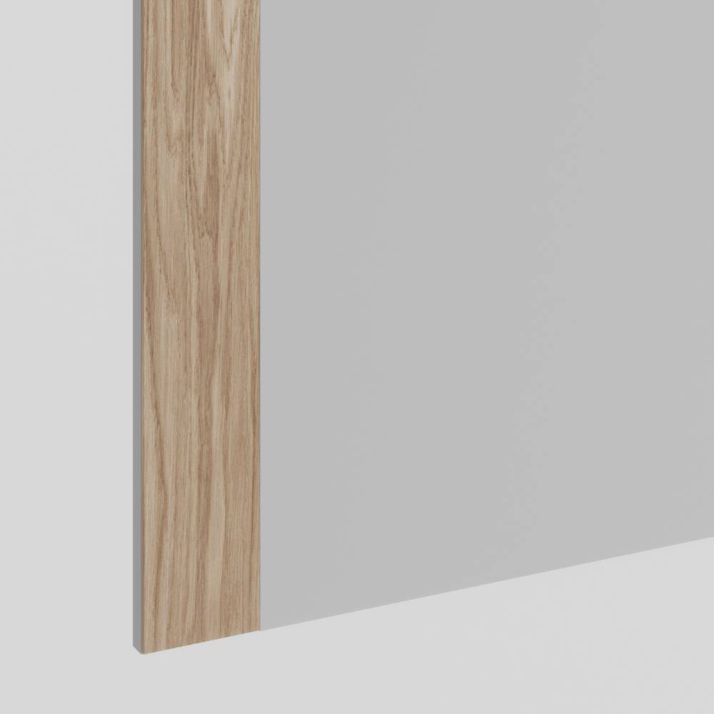 Wandgarderobe Fortlanda mit 3 Kleiderhaken 120 cm hoch