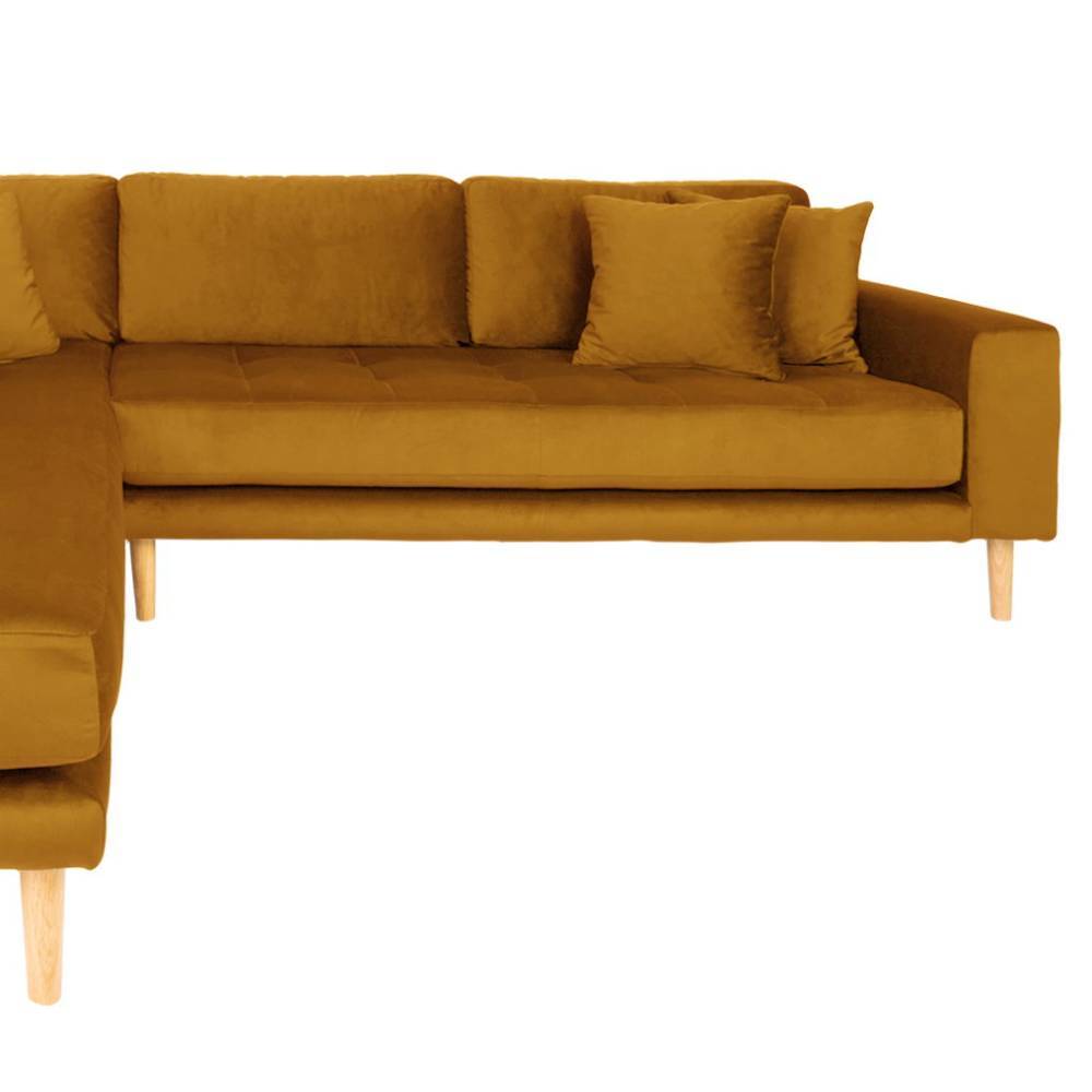 Eckcouch Bironda in modernem Design 257 cm breit
