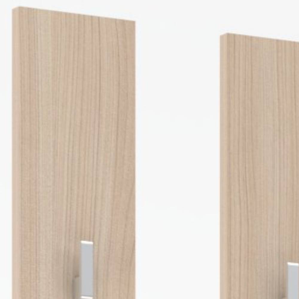 Garderobenpaneele Daniele in Eichefarben 150 cm hoch (2er Set)