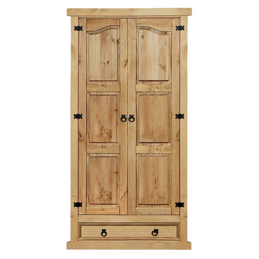 Bauernschrank Pathoma mit Drehtüren und einer Schublade