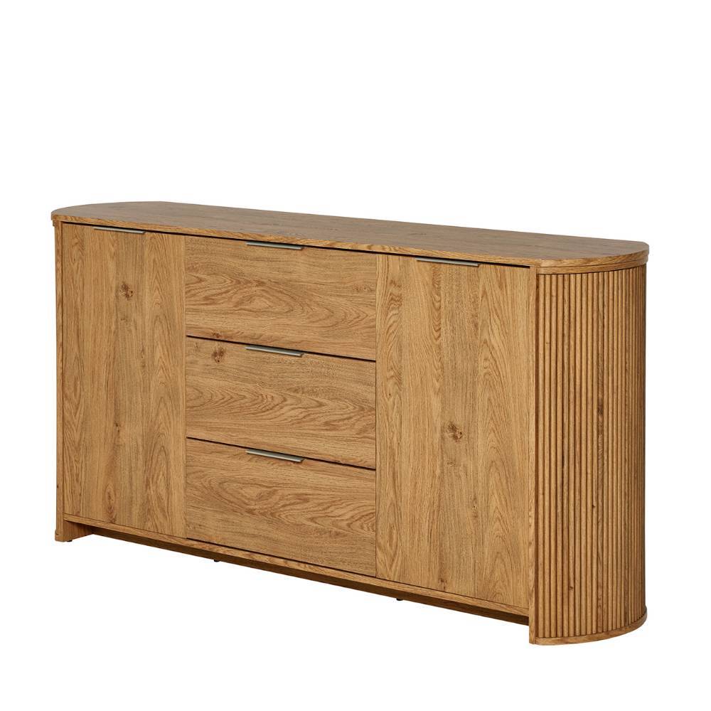 Sideboard Baldaniel in modernem Design mit drei Schubladen