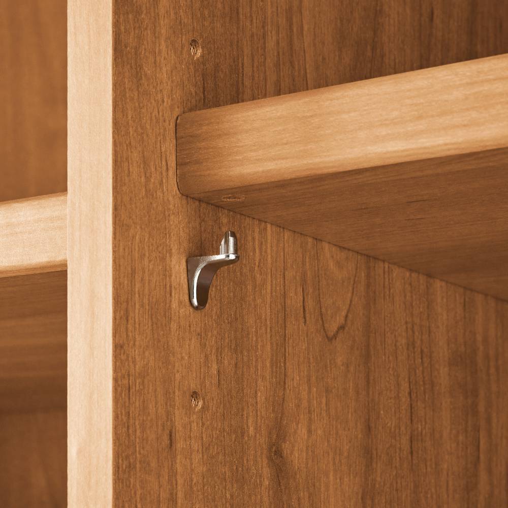 Drehtürschrank Viramiru 58 cm tief in Champagner