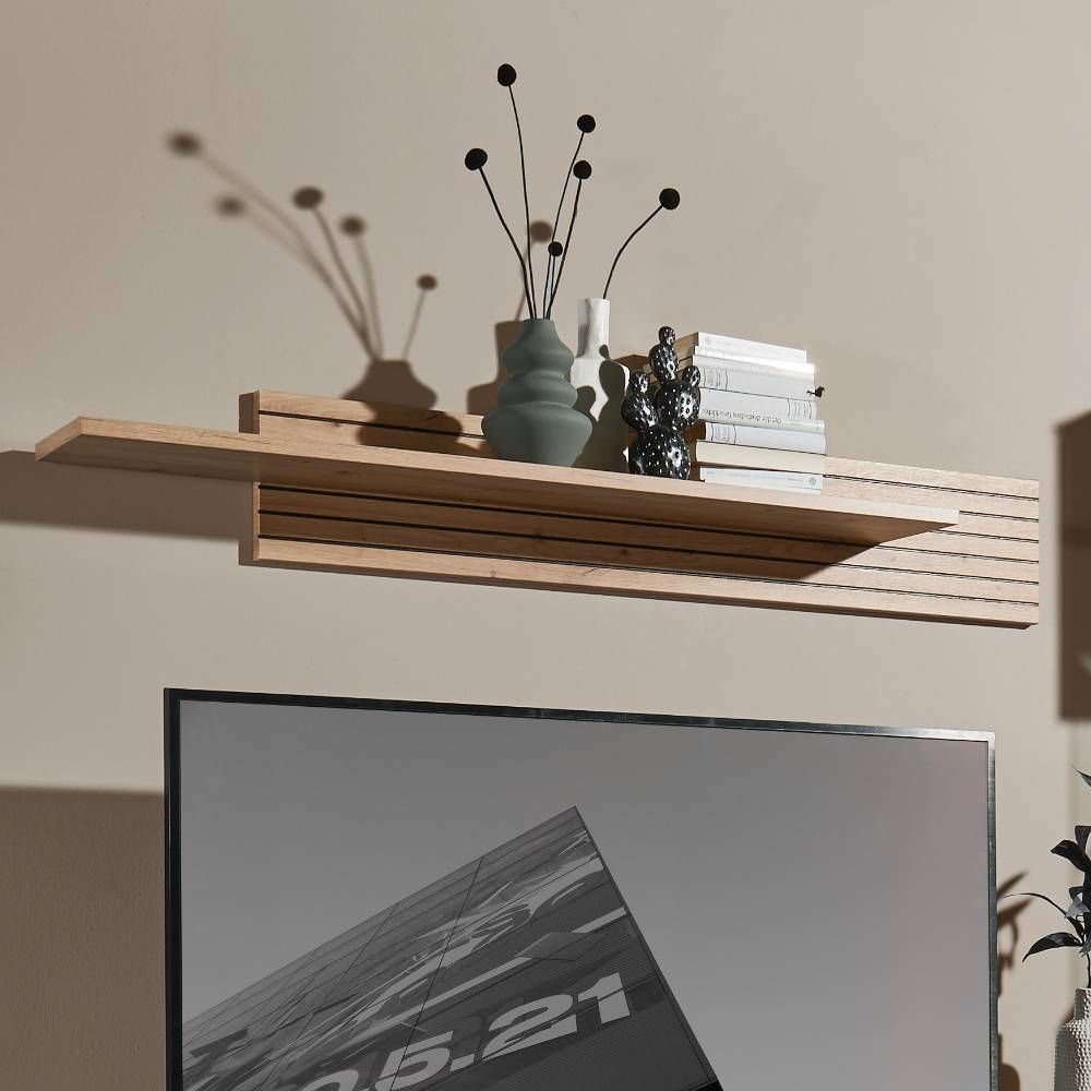 Wohnwand Ilitalcon in modernem Design für die Wandmontage (fünfteilig)