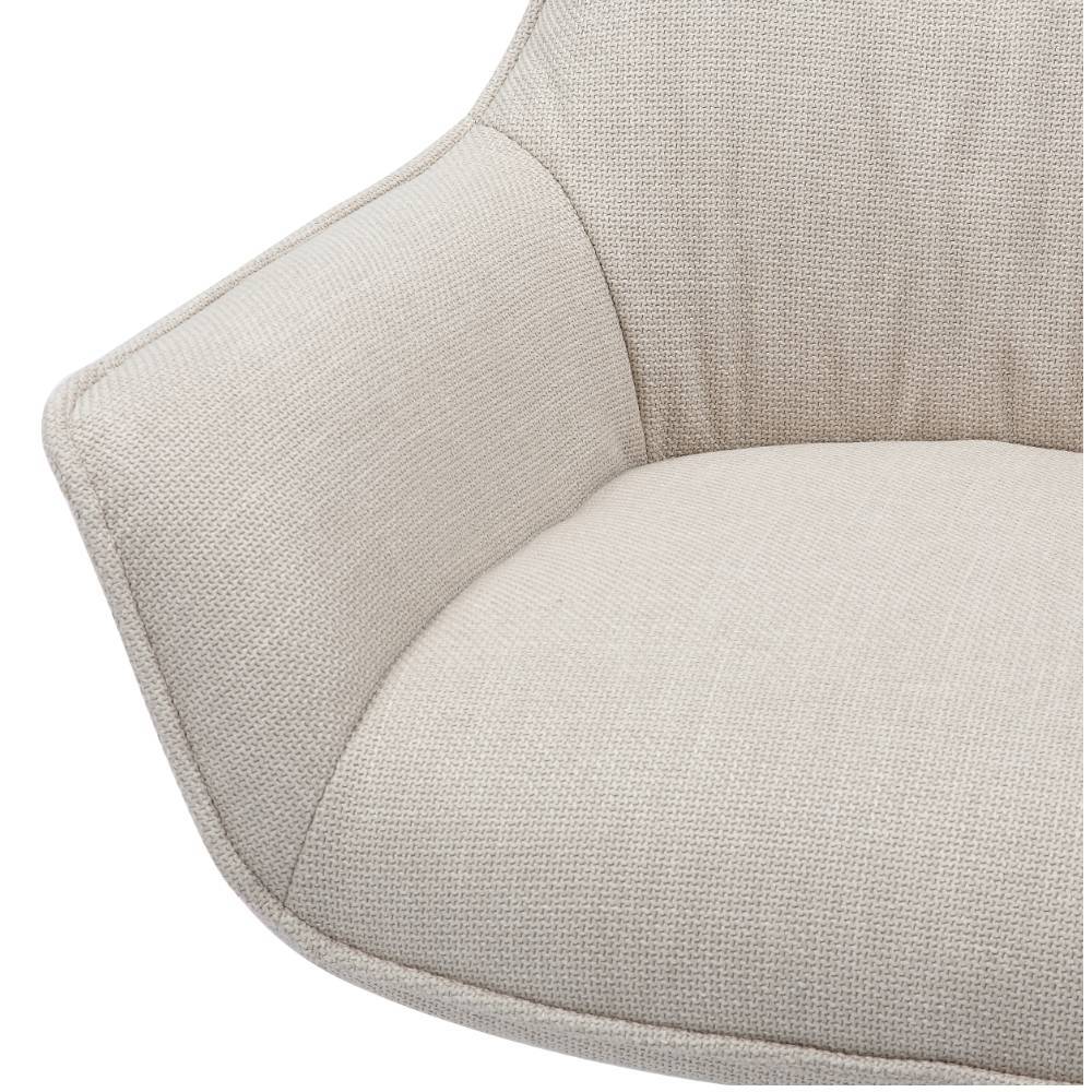 Skandi Design Polstersessel Sydney drehbar in Beige