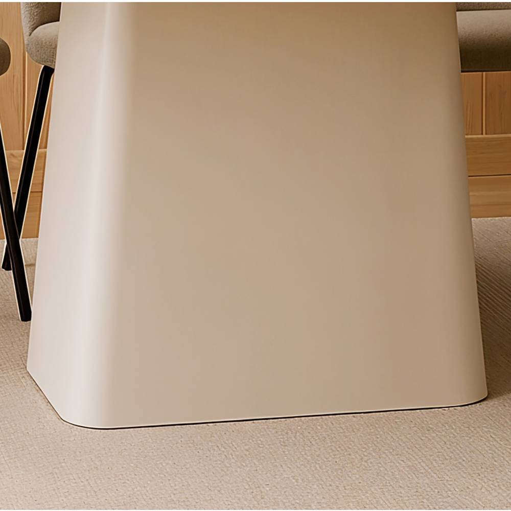 Esszimmertisch Janyna in Bootsform im Skandi Design