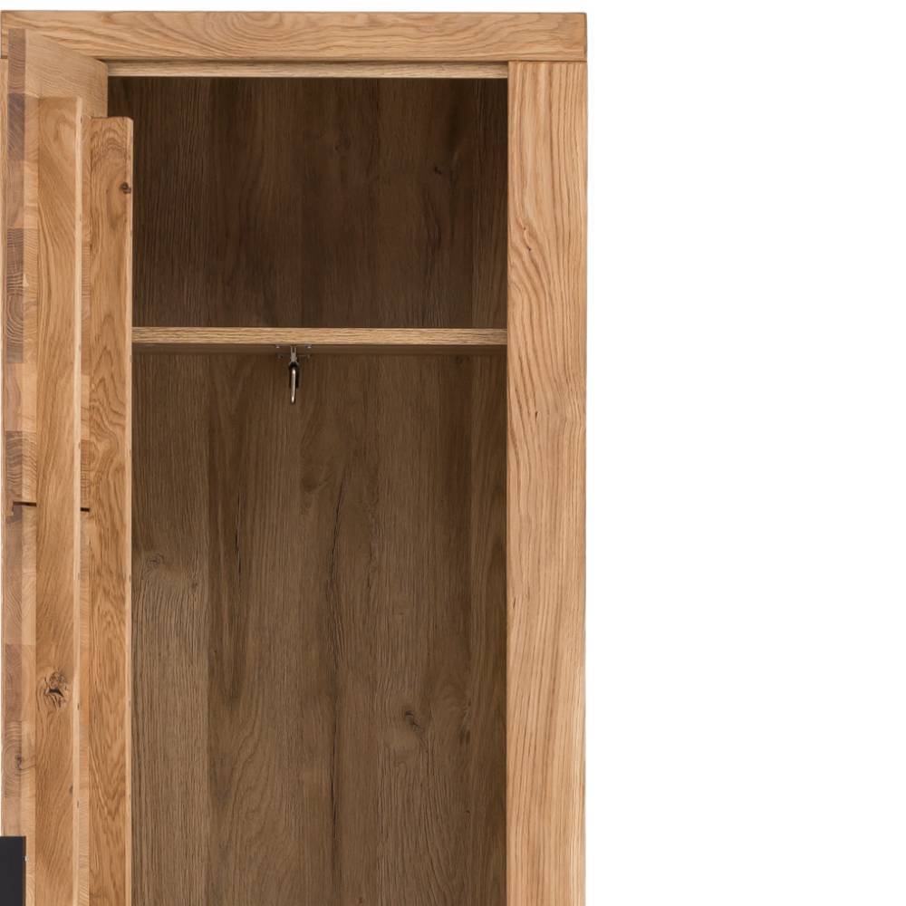 Garderobenschrank Vroscian in Eichefarben 199 cm hoch