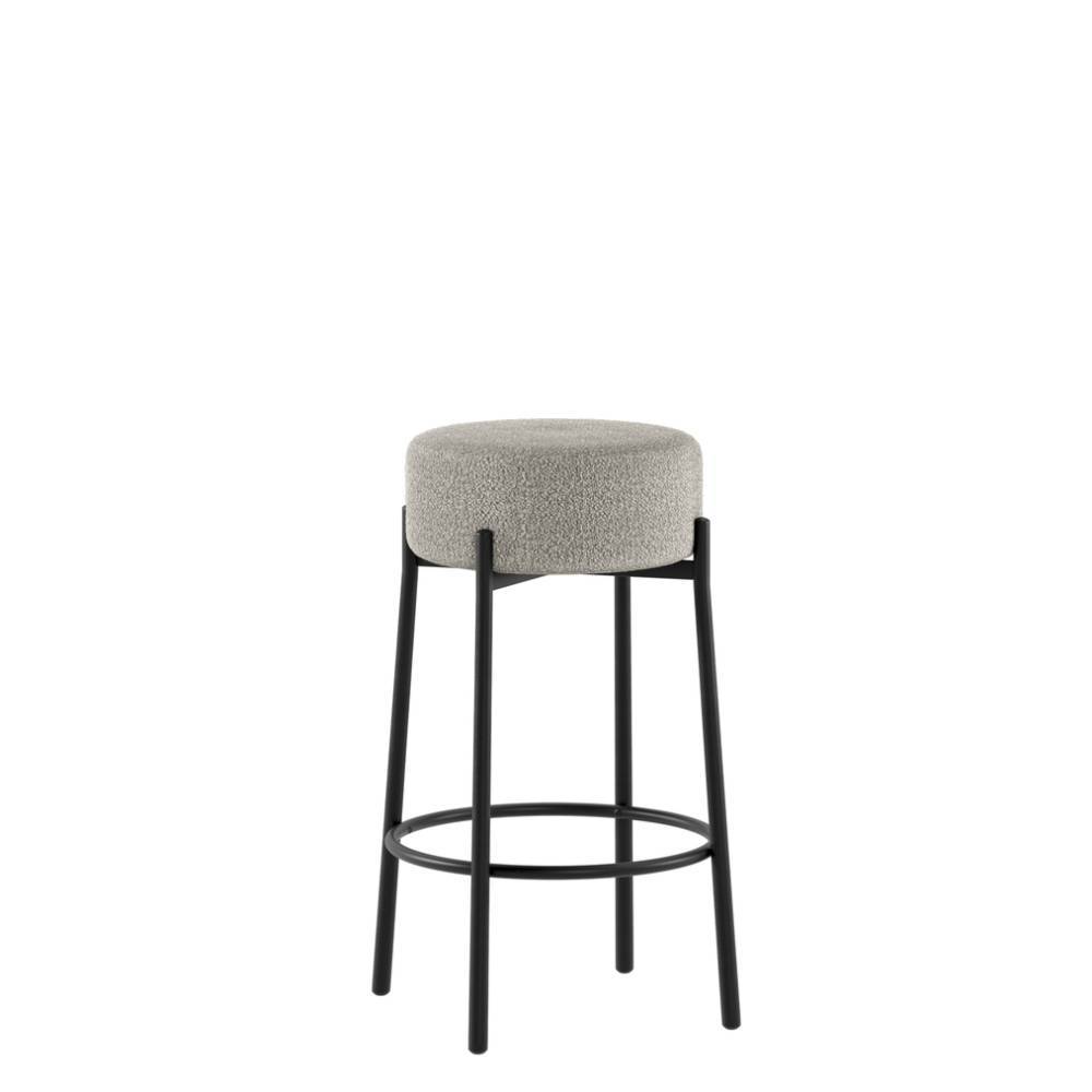 Barhocker Same aus Boucle Stoff mit 67 cm Sitzhöhe (2er Set)
