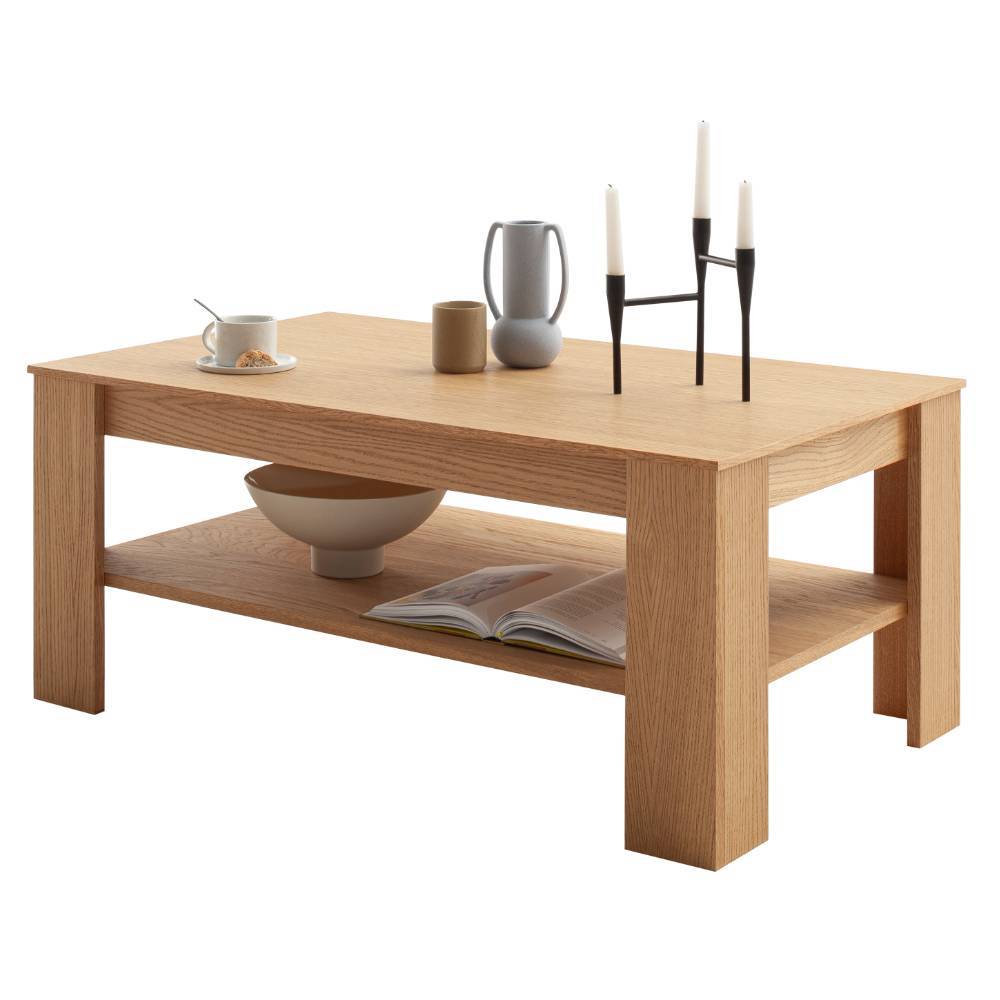 Couchtisch Sisam in Wildeichefarben 115 cm breit