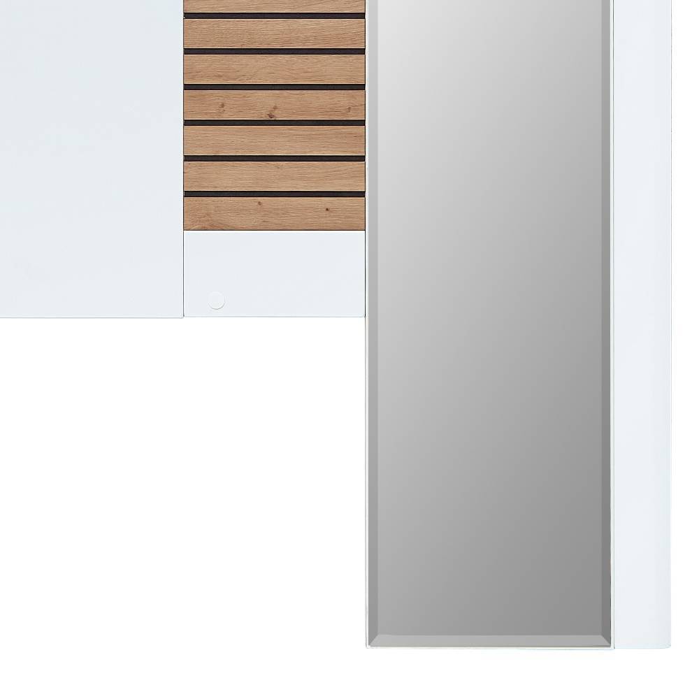 Kompaktgarderobe Luzie mit Spiegel in modernem Design