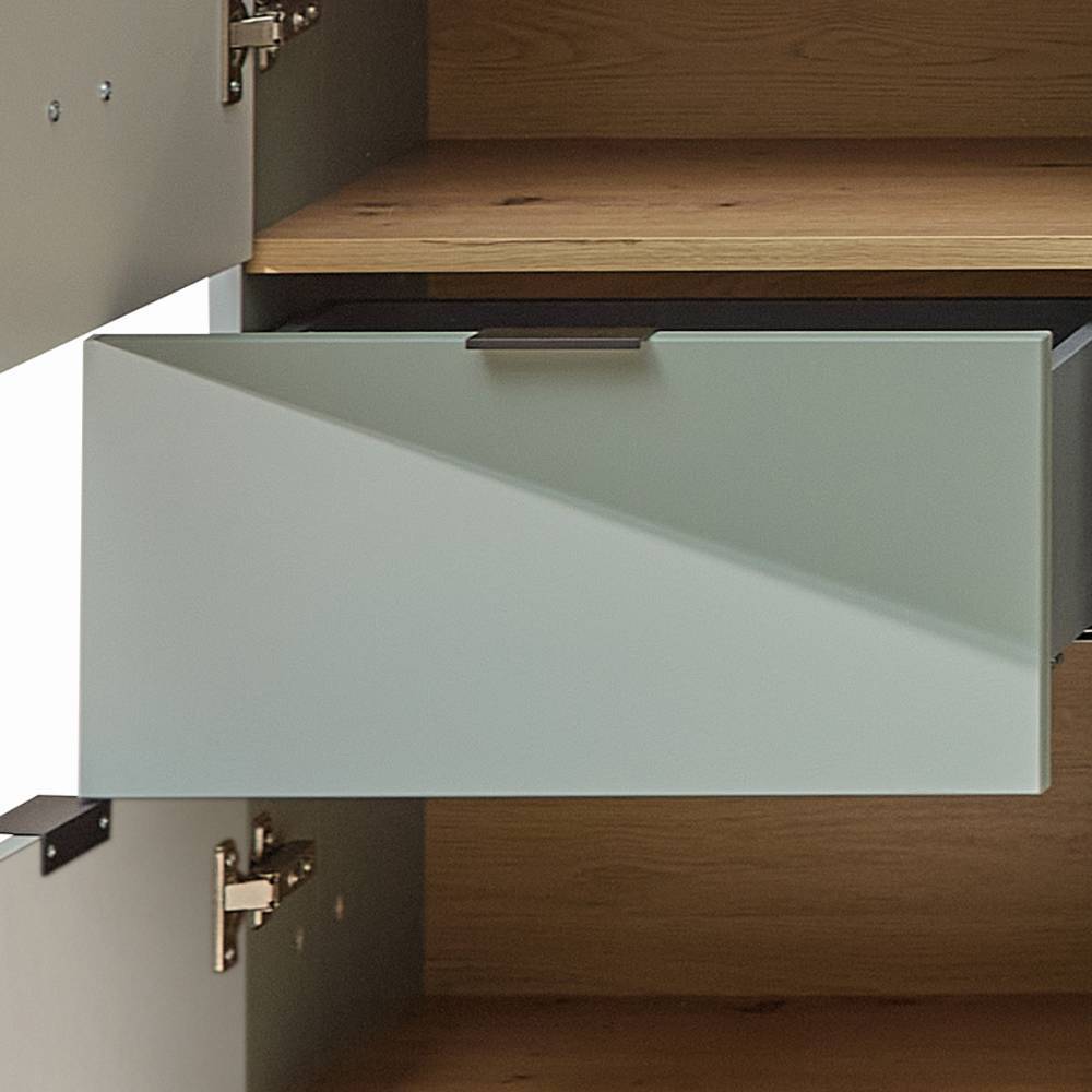 Stauraumvitrine Ilitalcon mit LED Beleuchtung in modernem Design