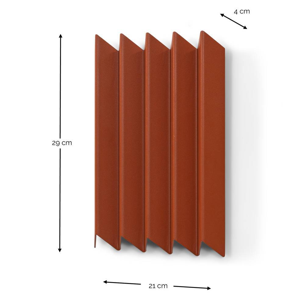 Wandgarderobenleiste Braylin in modernem Design mit 5 Kleiderhaken
