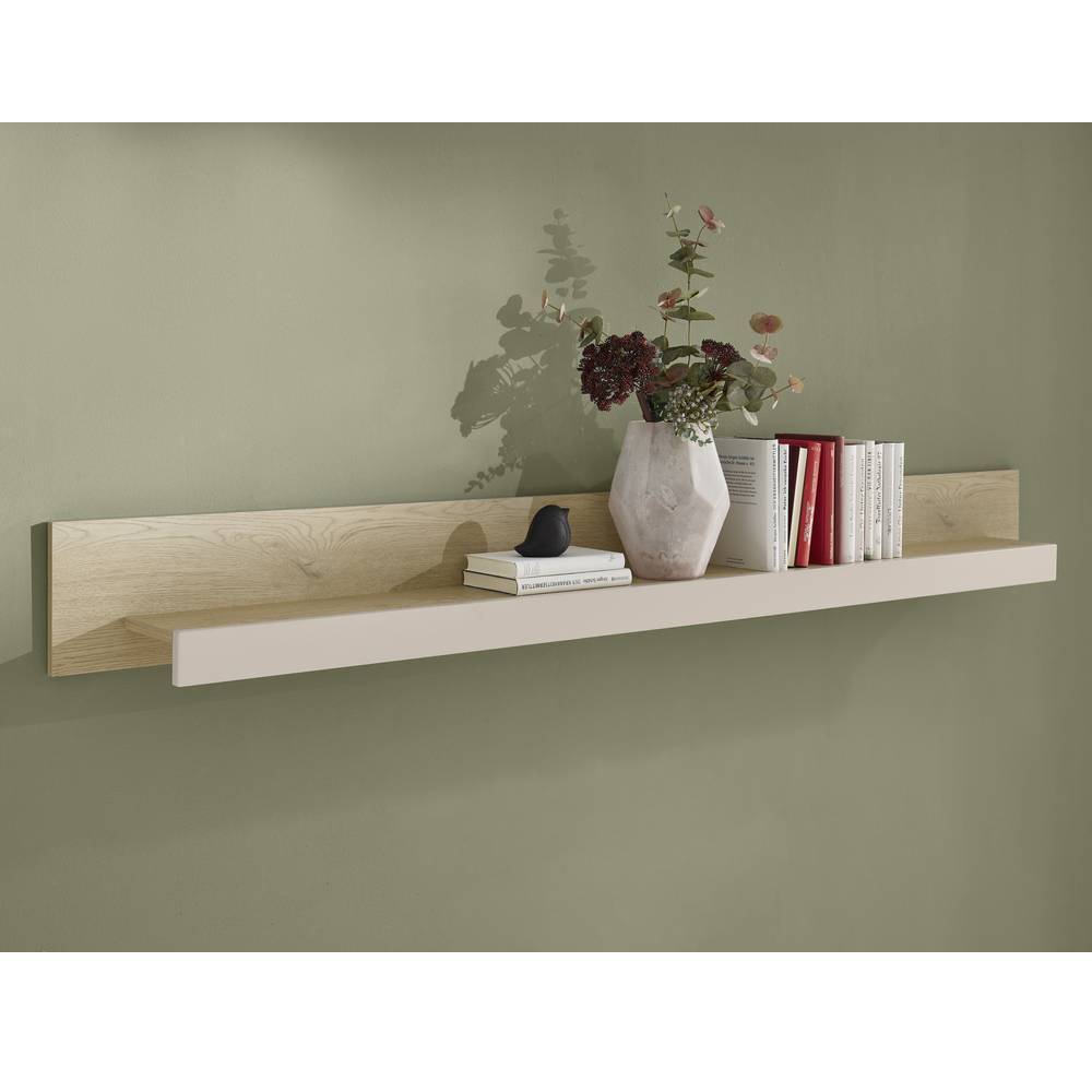 Wohnzimmer Regal Helina 200 cm breit und 20 cm hoch