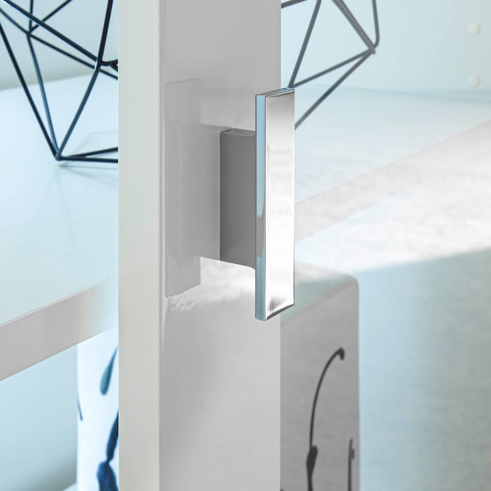 Fernseher Schrankwand Melvyno 200 cm hoch 43 cm tief (zweiteilig)