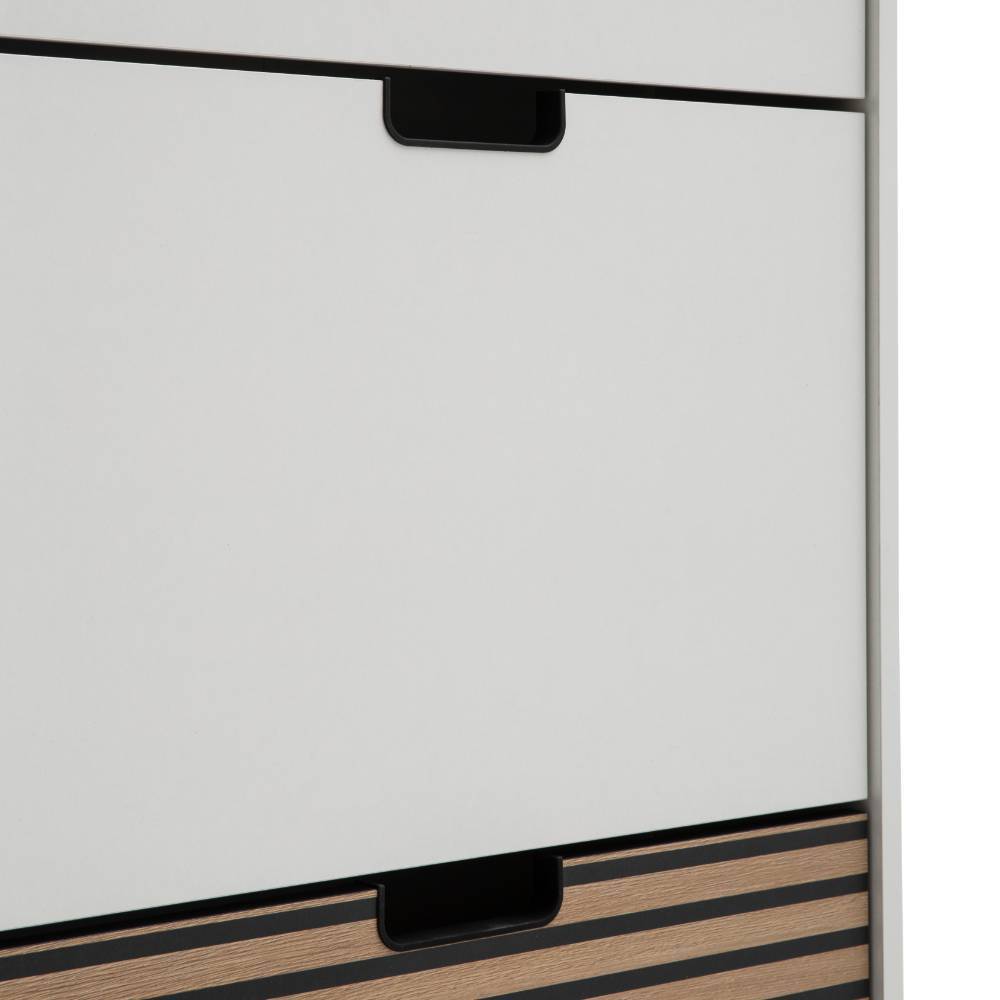 Schuhkipper Povendrid in modernem Design 124 cm hoch