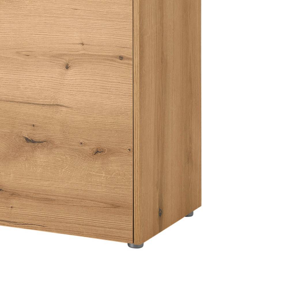 Dielenmöbelset Castilla in Wildeichefarben 40 cm tief (vierteilig)