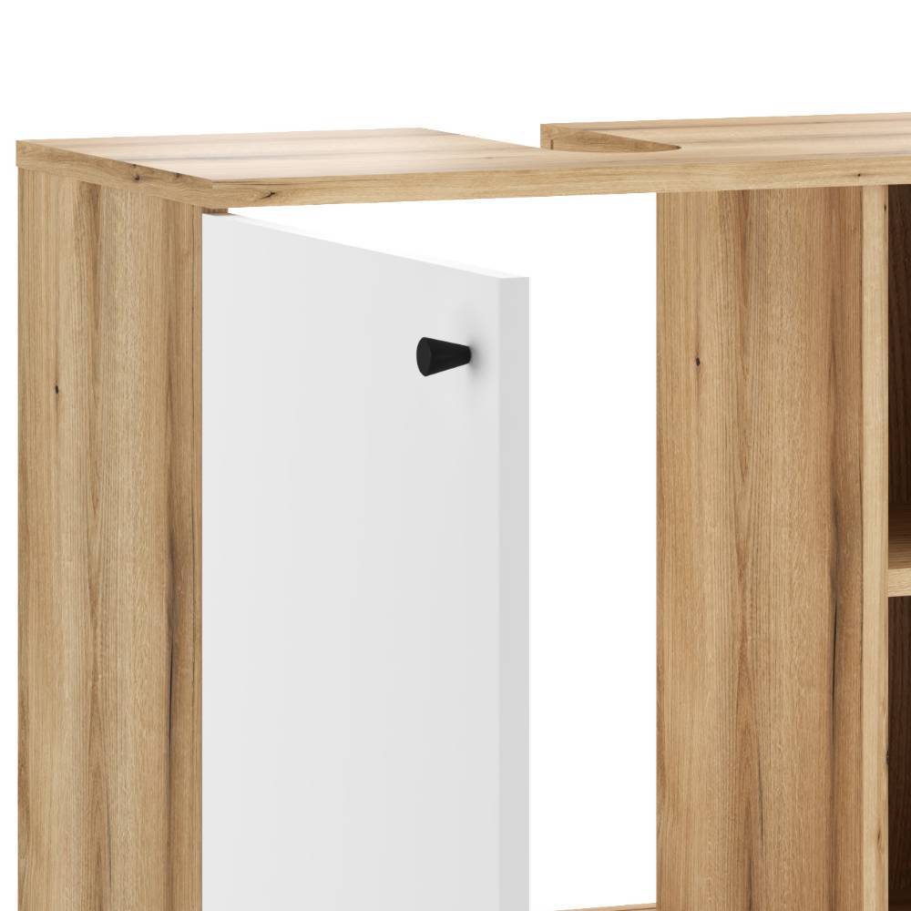 Badezimmer-Möbelset Zyret fünfteilig in modernem Design (fünfteilig)