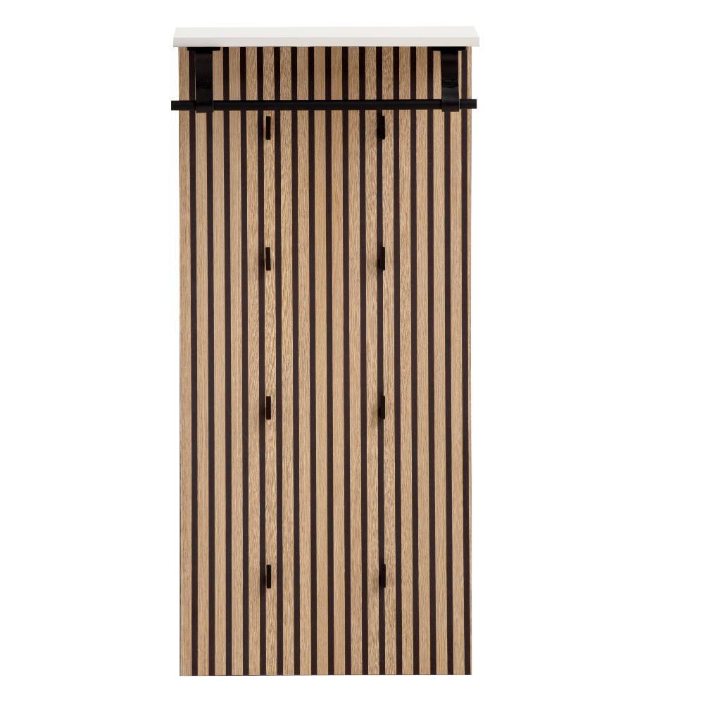 Wandgarderobe Capolyna in Paneeloptik melaminbeschichtet