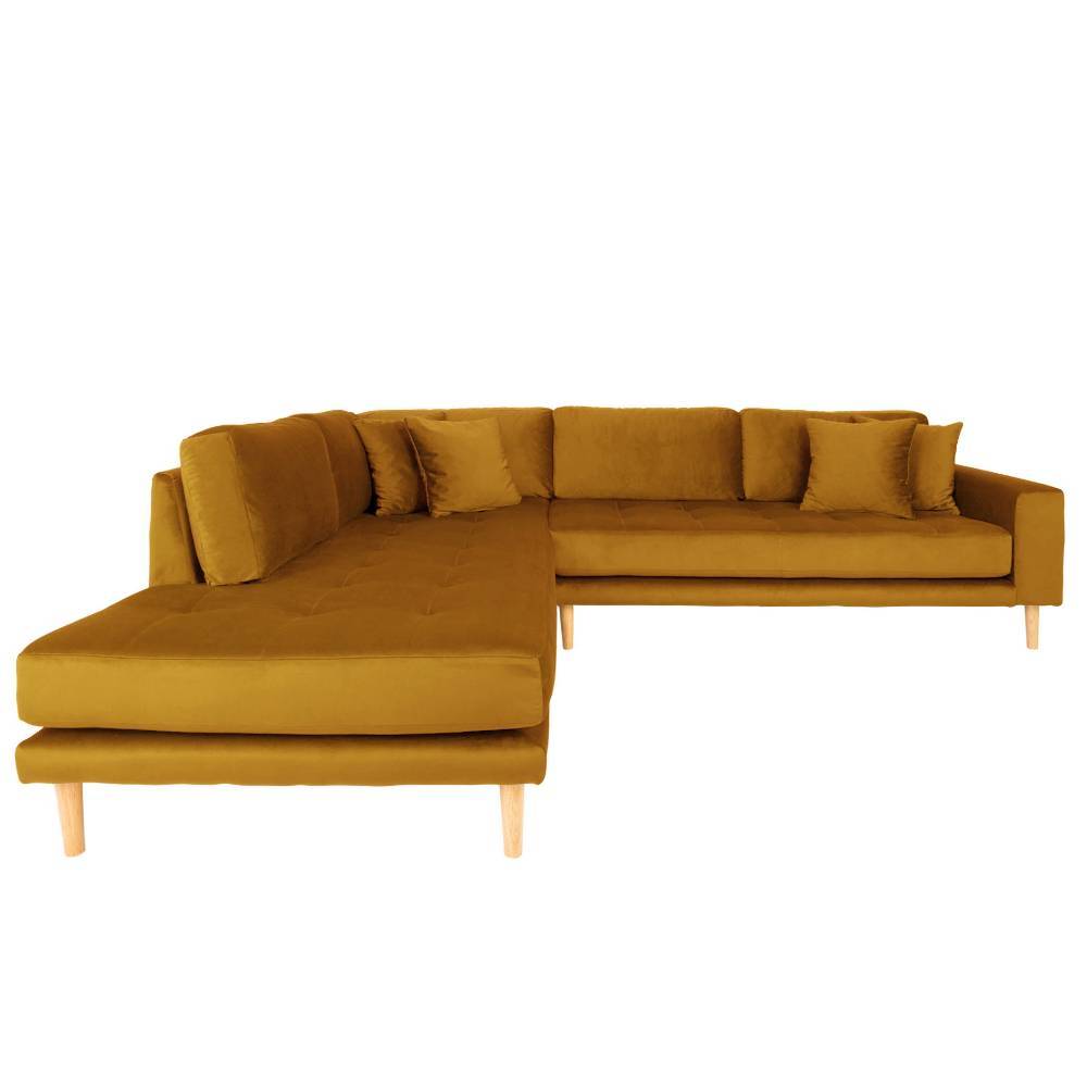 Eckcouch Bironda in modernem Design 257 cm breit