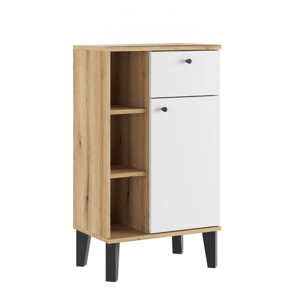 Badezimmer-Möbelset Zyret fünfteilig in modernem Design (fünfteilig)