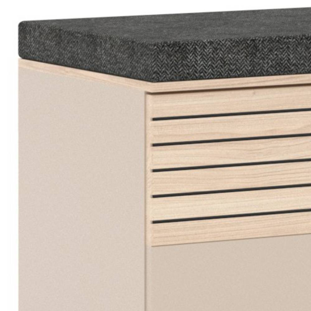 Garderobenbank Jasefiana 78 cm breit inklusive einer Sitzpolster Auflage