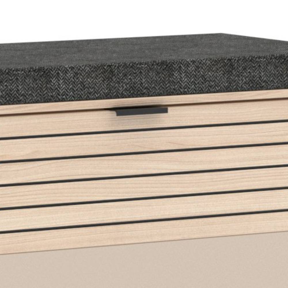 Garderobenbank Jasefiana 78 cm breit inklusive einer Sitzpolster Auflage