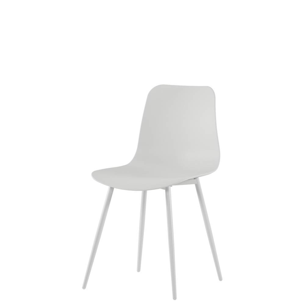 Essstuhl Lemgo in modernem Design mit Gestell aus Metall (4er Set)