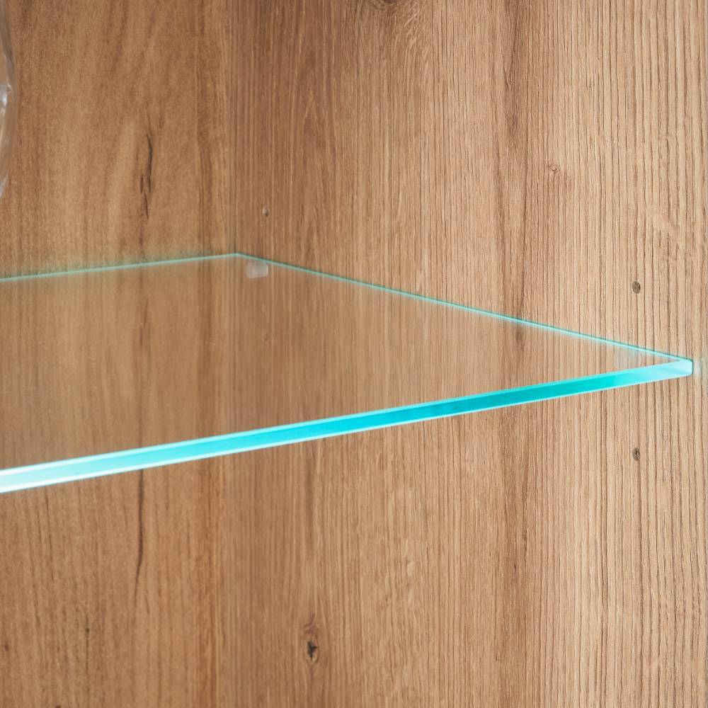 Wohnzimmer Anbauwand Cemutra in modernem Design 270 cm breit (vierteilig)