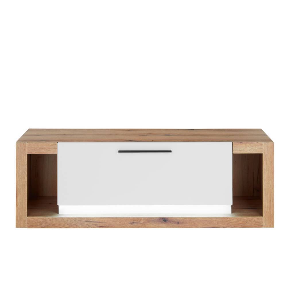 Anbauwand Asprecca 195 cm hoch und 43 cm tief (vierteilig)