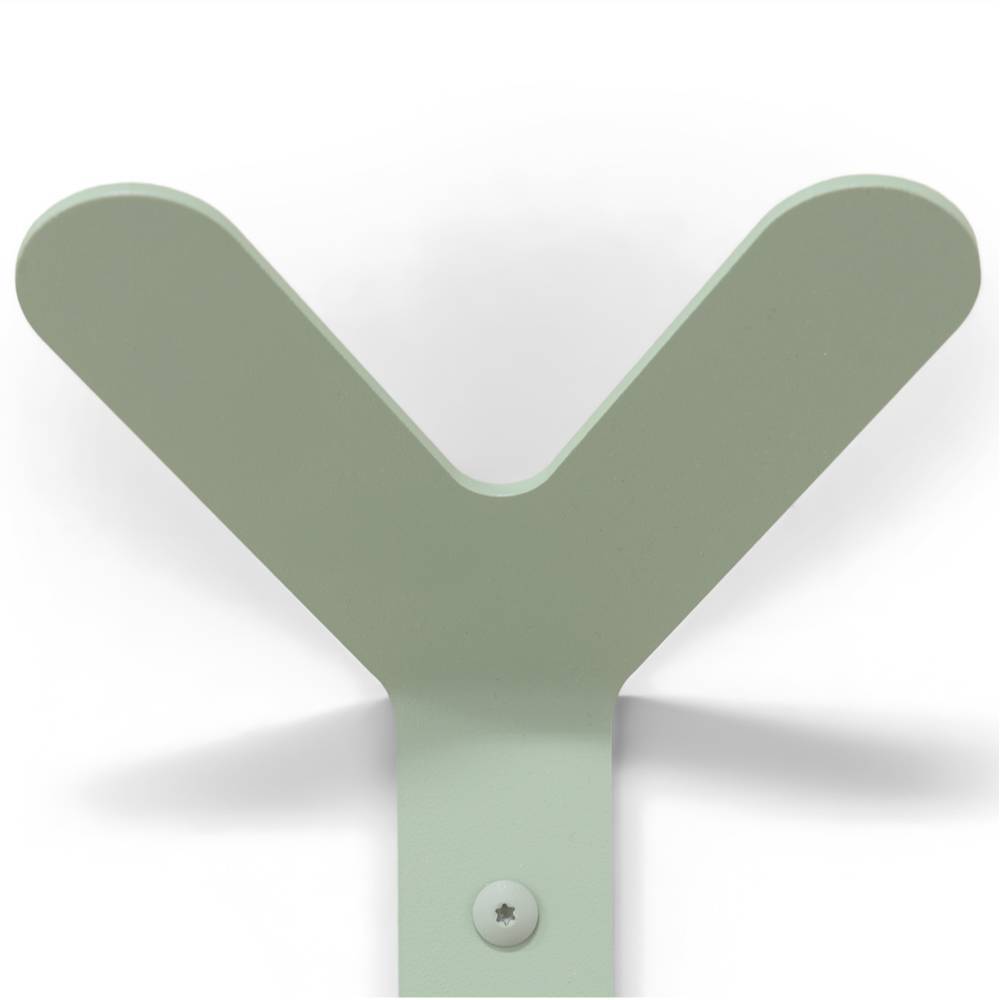 Wandgarderobenleiste Hisa in modernem Design aus Stahl