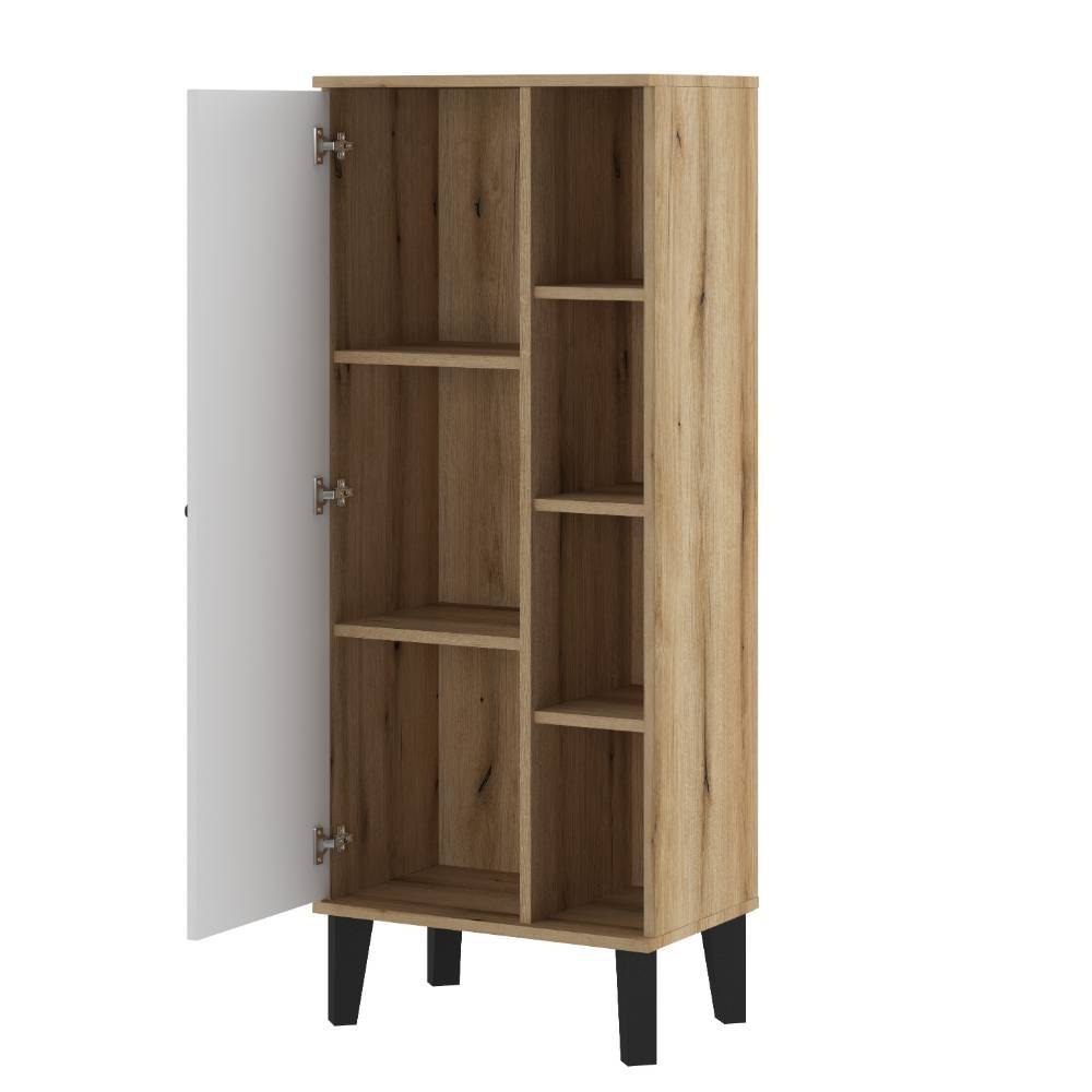Badmöbel-Set Zyret 190 cm hoch melaminbeschichtet (fünfteilig)