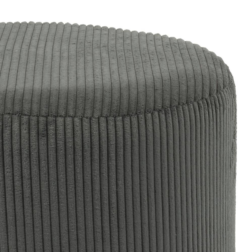 Hocker Valdis in Dunkelgrau 38 cm hoch