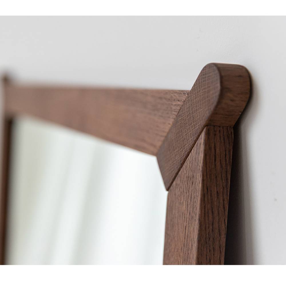 Wandspiegel Sona in Eiche Tabacco 103 cm hoch