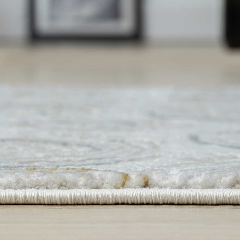 Moderner Struktur Teppich Vernazza in Cremefarben und Beige