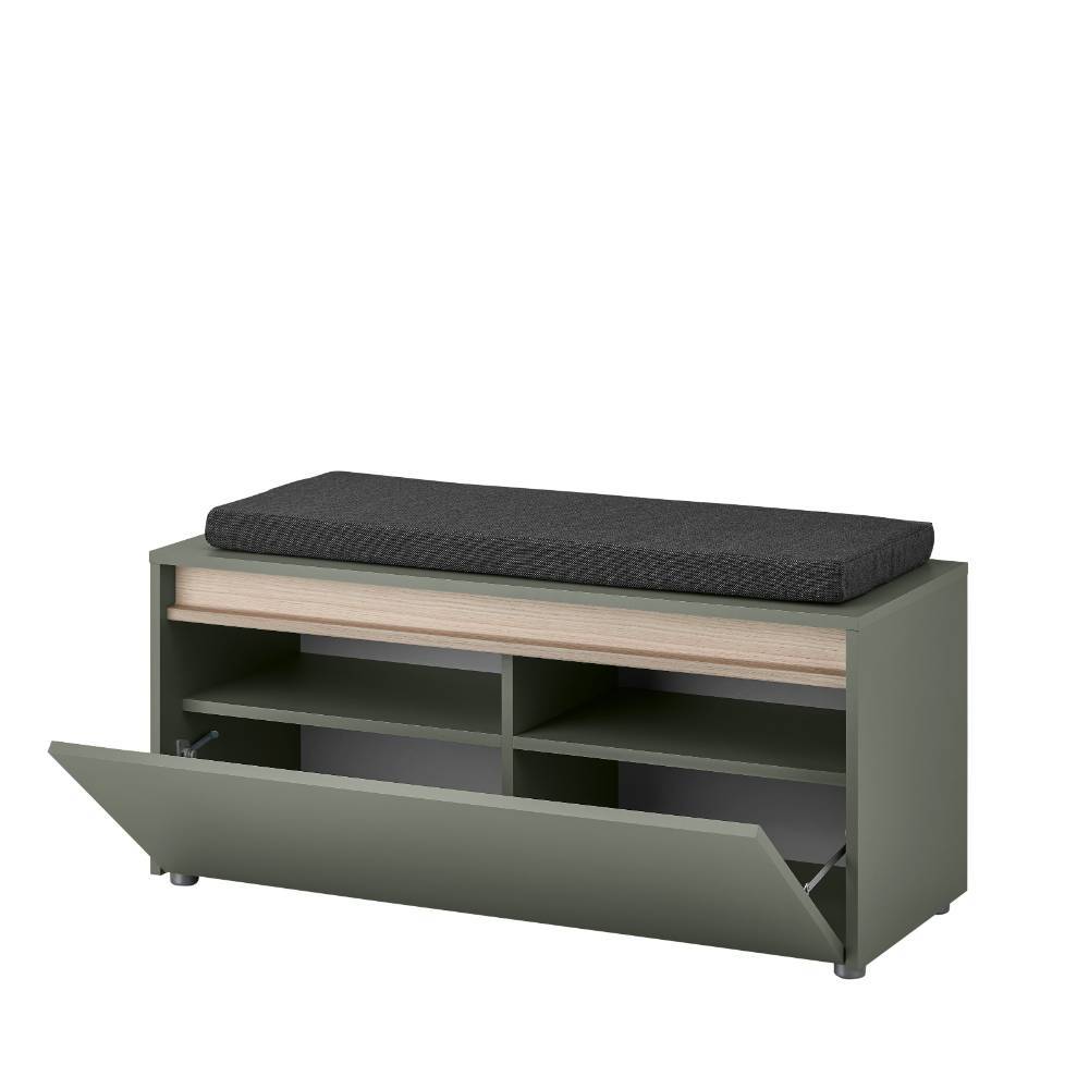 Flurgarderobe Ulfava inklusive Sitzpolster Auflage 100 cm breit (zweiteilig)