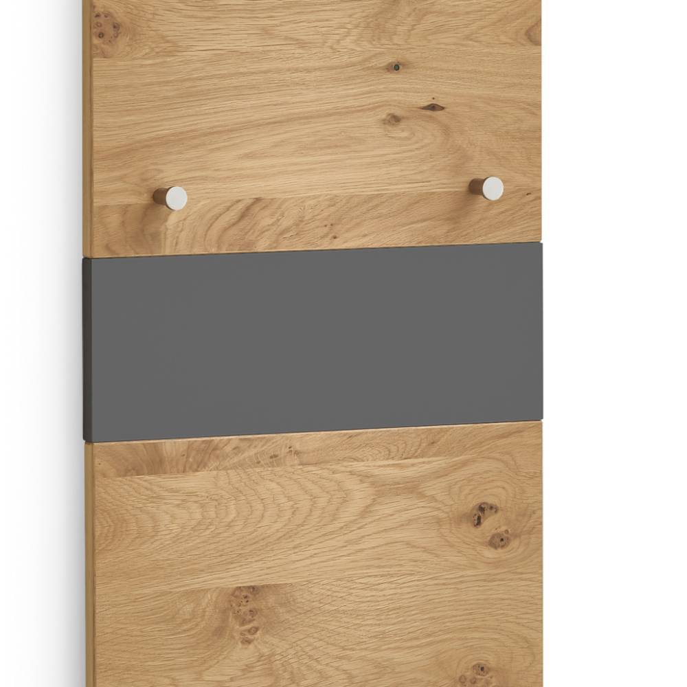 Garderobe Pavia für die Wandmontage mit 4 Kleiderhaken