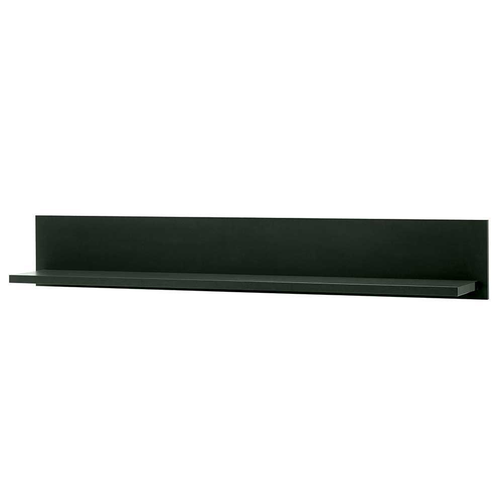 TV Wohnwand Clujia in Dunkelgrün im Landhaus Design (dreiteilig)