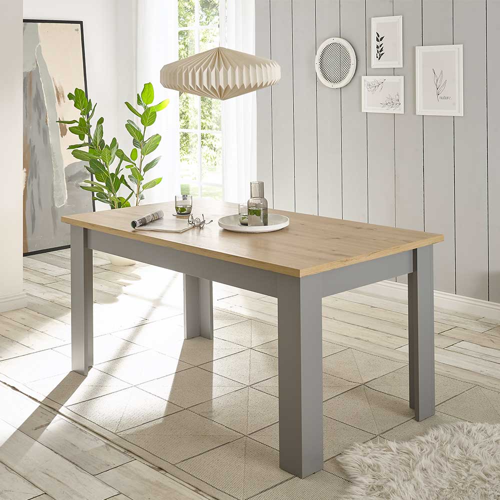 Küchen Tisch Cellossa im Landhausstil 160 cm breit - 90 cm tief